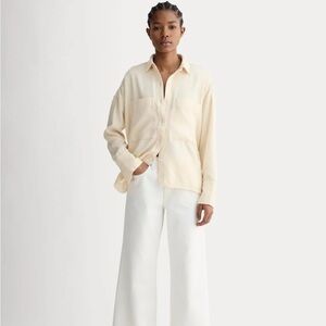 Everlane Boxy Overshirt in Buttersoft